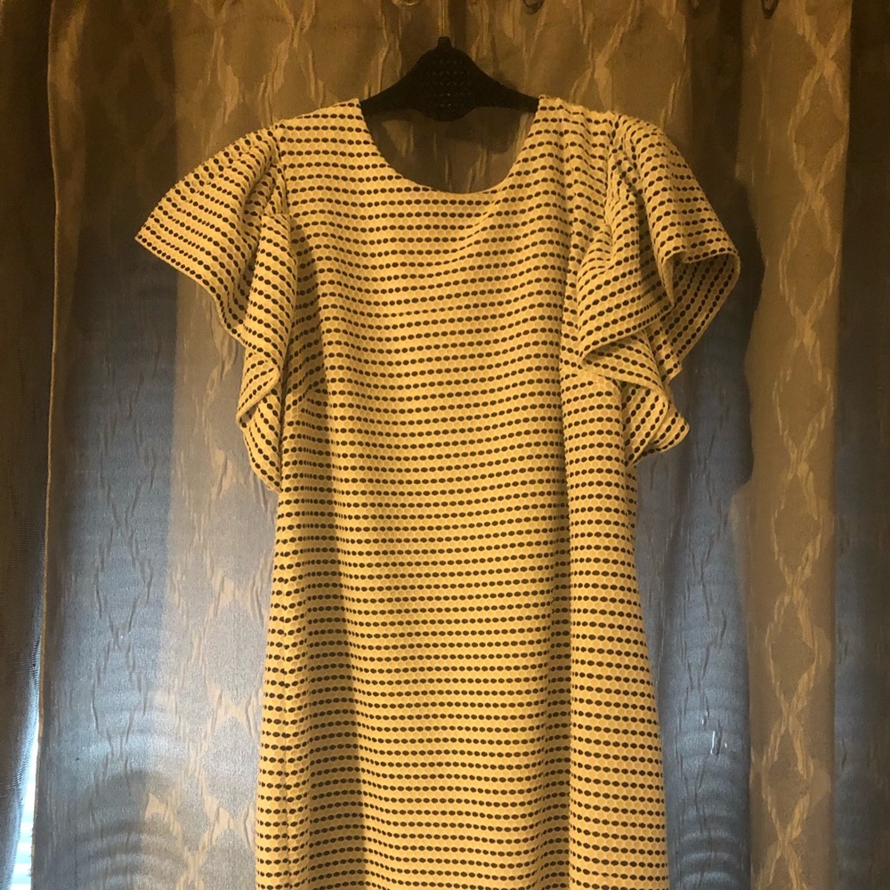 Black and White Calvin Klein business dress